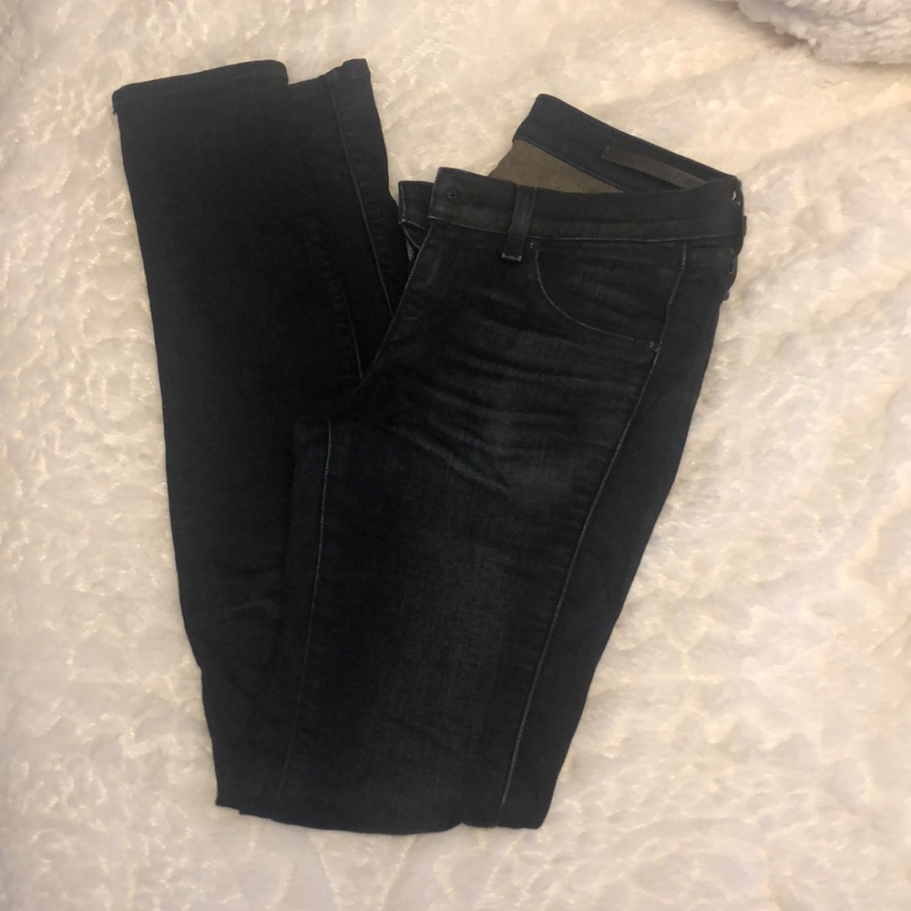 Leather piped rag and bone